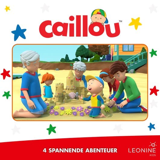 Tonie-Figur Folgen 25-28: Jeden Tag eine Burg aus der Serie Caillou