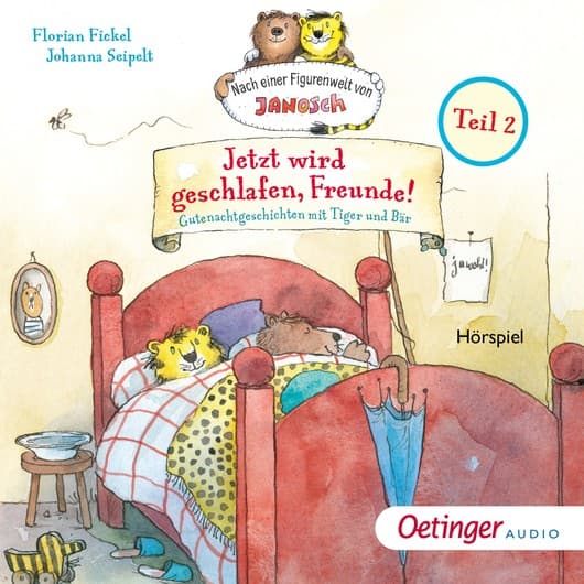 Tonie-Figur Jetzt wird geschlafen, Freunde! Gutenachtgeschichten mit Tiger und Bär. Teil 2 aus der Serie Janosch