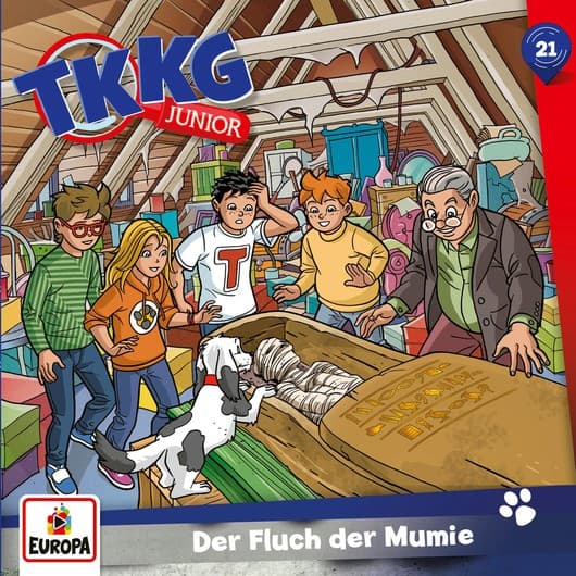 Tonie-Figur Der Fluch der Mumie aus der Serie TKKG Junior