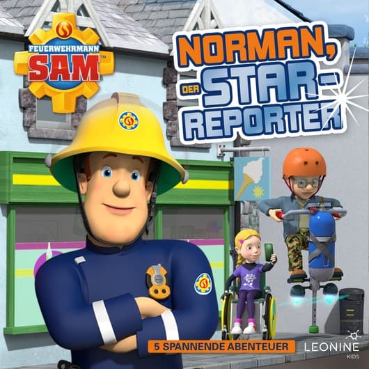 Tonie-Figur Norman der Starreporter aus der Serie Feuerwehrmann Sam