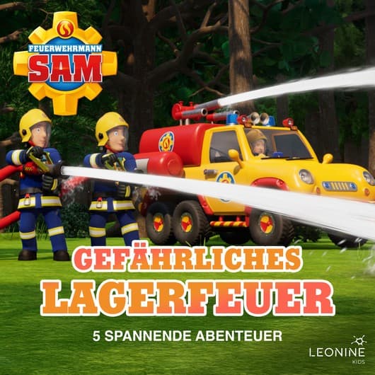 Tonie-Figur Folgen 207-211: Gefährliches Lagerfeuer aus der Serie Feuerwehrmann Sam