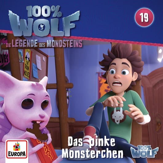 Tonie-Figur Folge 19: Das pinke Monsterchen aus der Serie 100% Wolf