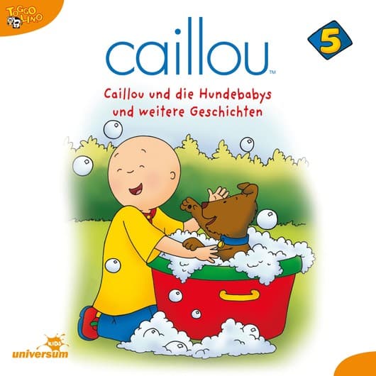 Tonie-Figur Folgen 50-63: Caillou und die Hundebabys aus der Serie Caillou