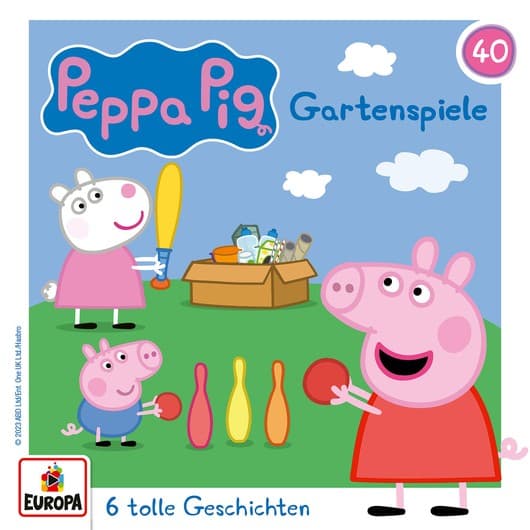 Tonie-Figur Gartenspiele aus der Serie Peppa Pig