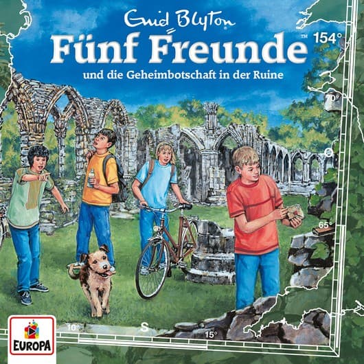 Tonie-Figur Folge 154: und die Geheimbotschaft in der Ruine aus der Serie Fünf Freunde