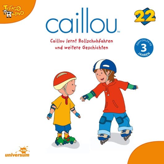 Tonie-Figur Folgen 242-250: Caillou lernt Rollschuhfahren aus der Serie Caillou