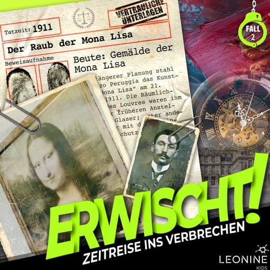 Tonie-Figur Folge 02: Der Raub der Mona Lisa aus der Serie Erwischt! Zeitreise ins Verbrechen