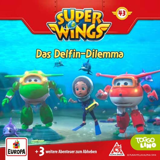 Tonie-Figur Folge 43: Das Delfin-Dilemma aus der Serie Super Wings