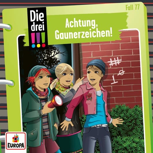 Tonie-Figur Achtung, Gaunerzeichen! aus der Serie Die drei !!!