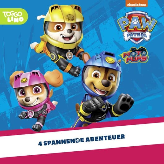 Tonie-Figur Folgen 232-235: Die Moto Patrol rettet Donuts aus der Serie PAW Patrol