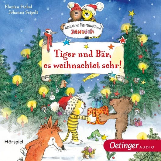 Tonie-Figur Tiger und Bär, es weihnachtet sehr! aus der Serie Janosch
