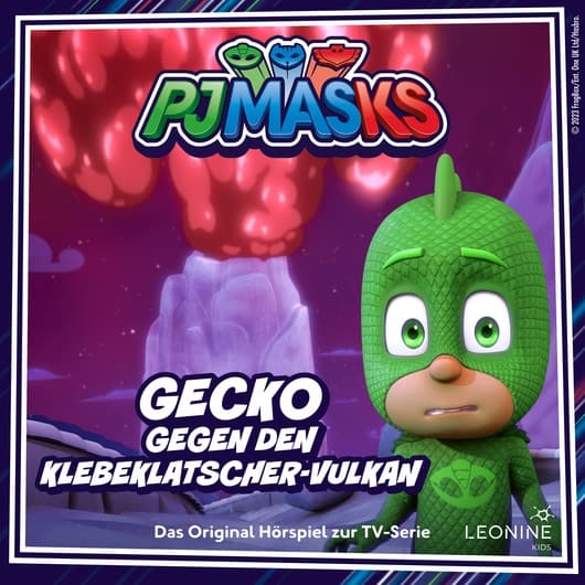 Tonie-Figur Folge 83: Gecko gegen den Klebeklatscher-Vulkan aus der Serie PJ Masks