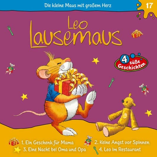 Tonie-Figur Leo Lausemaus, Folge 17: Ein Geschenk für Mama aus der Serie Leo Lausemaus