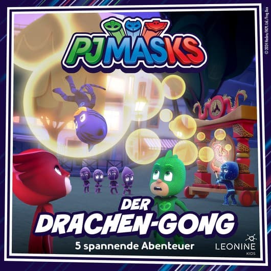 Tonie-Figur Folgen 100-104: Der Drachen-Gong aus der Serie PJ Masks