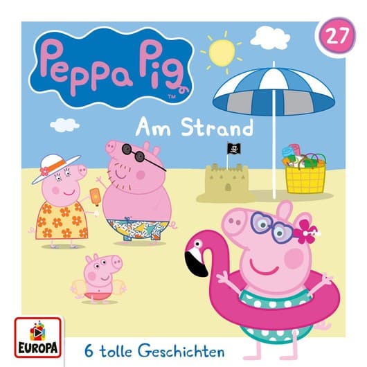 Tonie-Figur Am Strand aus der Serie Peppa Pig