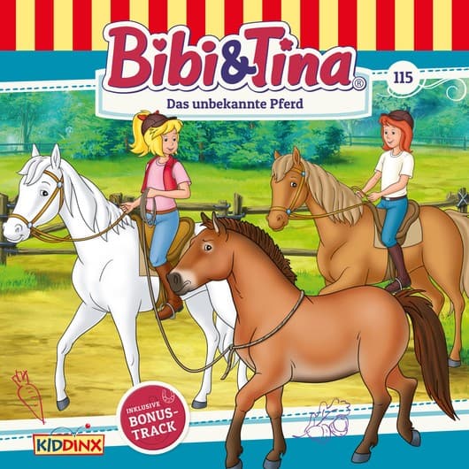 Tonie-Figur Bibi & Tina, Folge 115: Das unbekannte Pferd aus der Serie Bibi & Tina