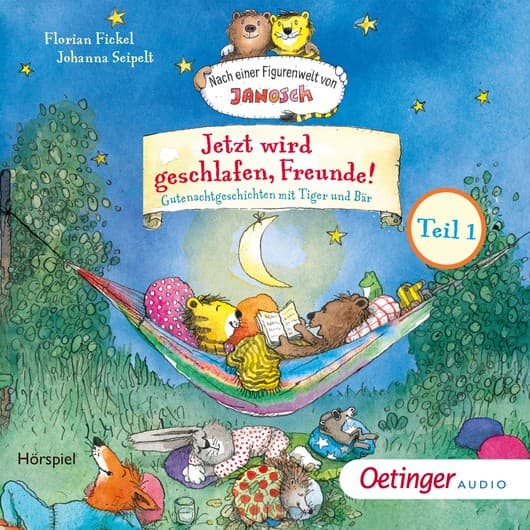 Tonie-Figur Jetzt wird geschlafen, Freunde! Gutenachtgeschichten mit Tiger und Bär. Teil 1 aus der Serie Janosch