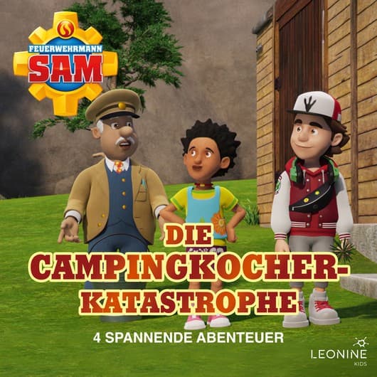 Tonie-Figur Folgen 216-219: Die Campingkocher-Katastrophe aus der Serie Feuerwehrmann Sam