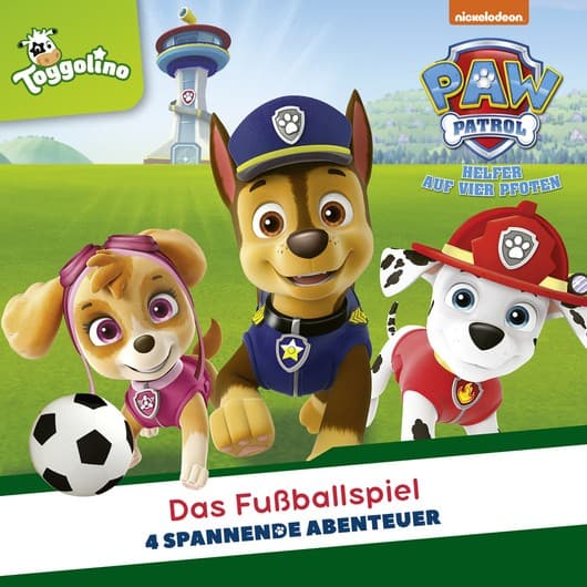 Tonie-Figur Folgen 80-83: Das Fußballspiel aus der Serie PAW Patrol