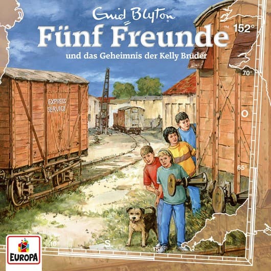 Tonie-Figur Folge 152: und das Geheimnis der Kelly Brüder aus der Serie Fünf Freunde