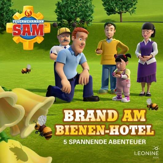 Tonie-Figur Folgen 181-185: Brand am Bienen-Hotel aus der Serie Feuerwehrmann Sam