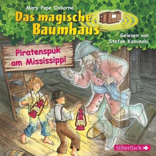 Tonie-Figur Piratenspuk am Mississippi aus der Serie Das magische Baumhaus
