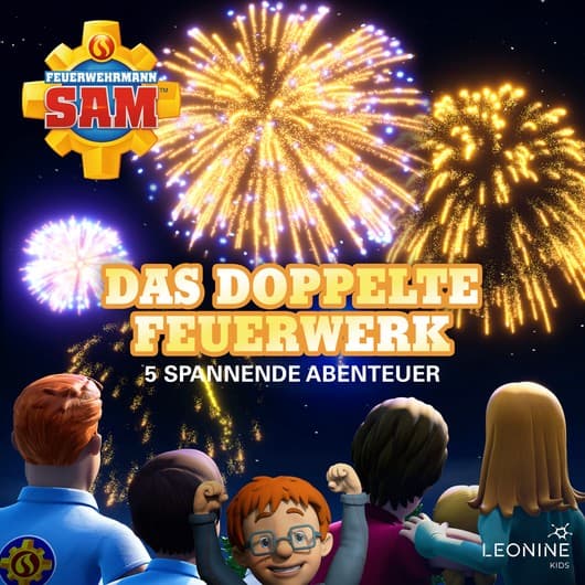 Tonie-Figur Folgen 165 - 169: Das doppelte Feuerwerk aus der Serie Feuerwehrmann Sam