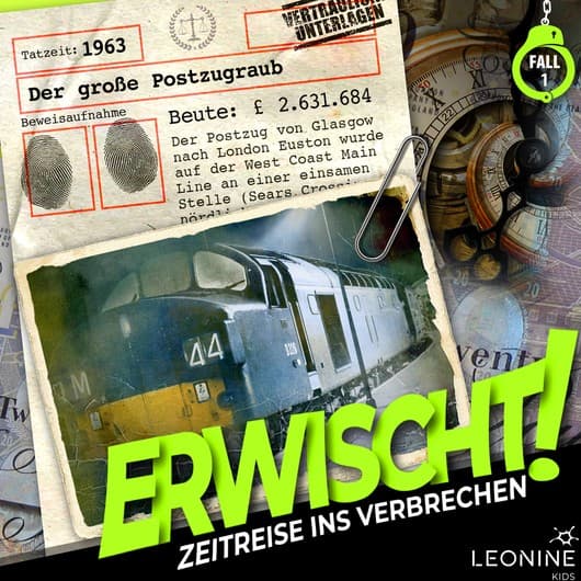 Tonie-Figur Folge 01: Der große Postzugraub aus der Serie Erwischt! Zeitreise ins Verbrechen