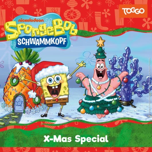 Tonie-Figur X-Mas Edition aus der Serie SpongeBob Schwammkopf