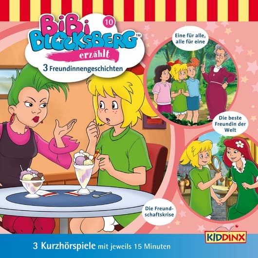 Tonie-Figur Bibi Blocksberg, Bibi erzählt, Folge 10: Freundinnengeschichten aus der Serie Bibi Blocksberg