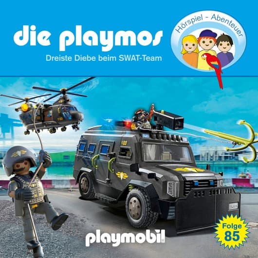 Tonie-Figur Dreiste Diebe beim SWAT-Team (Das Original Playmobil Hörspiel) aus der Serie Die Playmos
