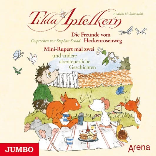 Tonie-Figur Die Freunde vom Heckenrosenweg. Mini-Rupert mal zwei aus der Serie Tilda Apfelkern