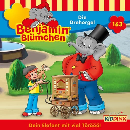 Tonie-Figur Benjamin Blümchen, Folge 163: Die Drehorgel aus der Serie Benjamin Blümchen