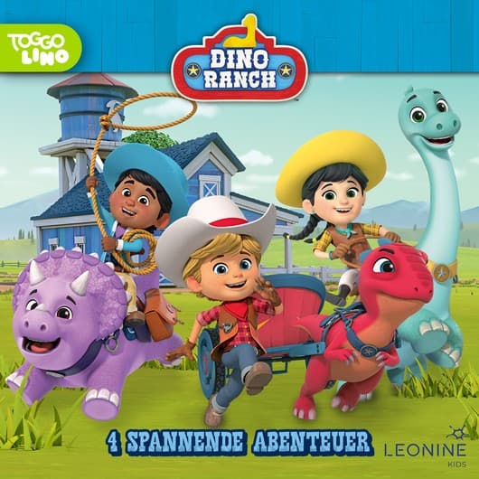 Tonie-Figur Folgen 45-48: Das Dino-Staffelrennen aus der Serie Dino Ranch