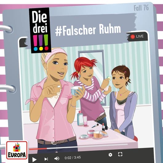 Tonie-Figur #Falscher Ruhm aus der Serie Die drei !!!