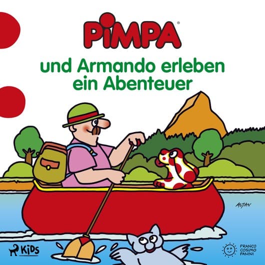 Tonie-Figur Pimpa und Armando erleben ein Abenteuer aus der Serie Pimpa