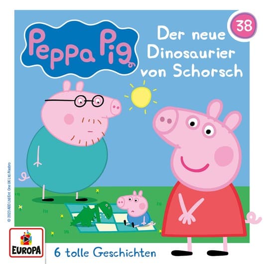 Tonie-Figur Folge 38: Der neue Dinosaurier von Schorsch aus der Serie Peppa Pig