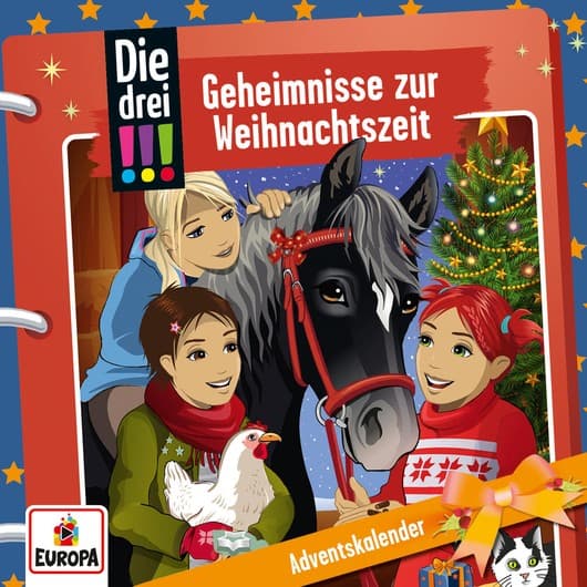 Tonie-Figur Adventskalender/Geheimnisse zur Weihnachtszeit aus der Serie Die drei !!!