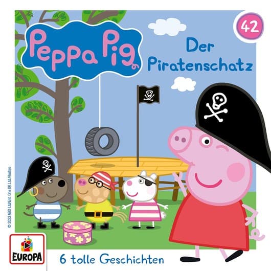 Tonie-Figur Der Piratenschatz aus der Serie Peppa Pig