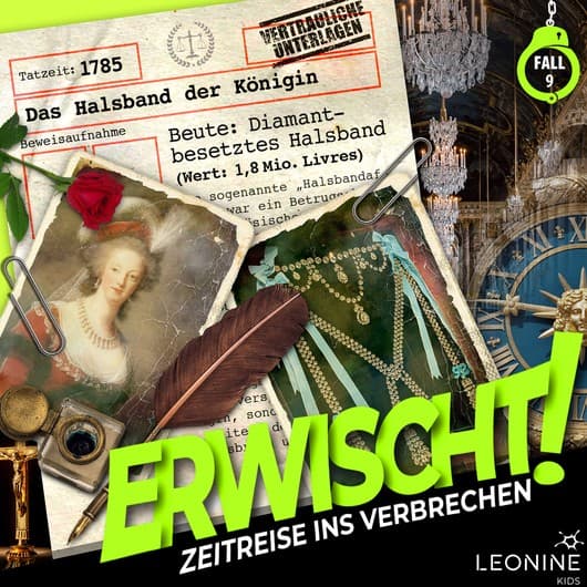 Tonie-Figur Folge 09: Das Halsband der Königin aus der Serie Erwischt! Zeitreise ins Verbrechen
