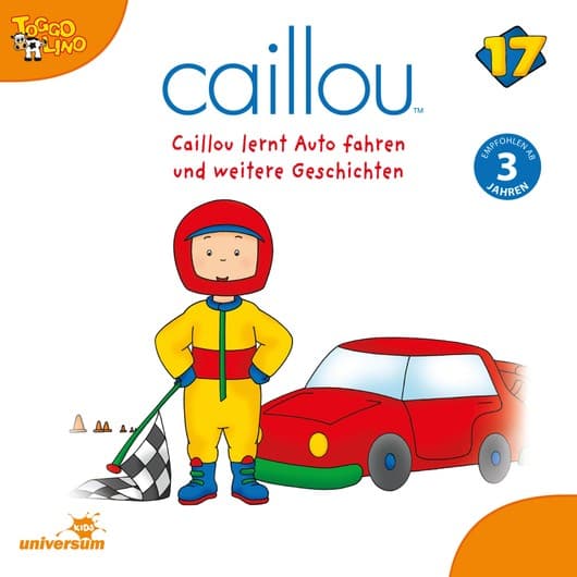 Tonie-Figur Folgen 197-202: Caillou lernt Auto fahren aus der Serie Caillou
