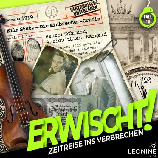 Tonie-Figur Folge 10: Ella Stutz - Die Einbrecher-Gräfin aus der Serie Erwischt! Zeitreise ins Verbrechen
