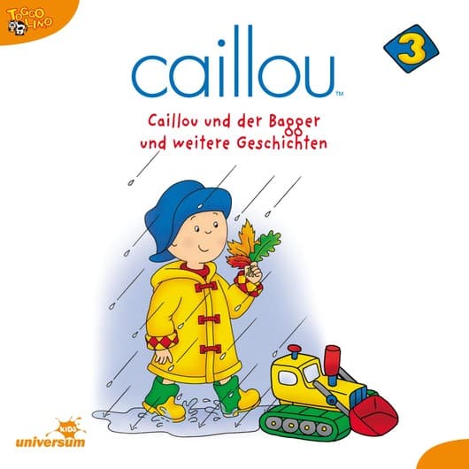Tonie-Figur Folgen 25-37: Caillou und der Bagger aus der Serie Caillou