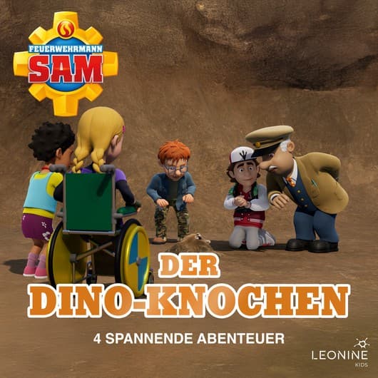 Tonie-Figur Folgen 212-215: Der Dino-Knochen aus der Serie Feuerwehrmann Sam