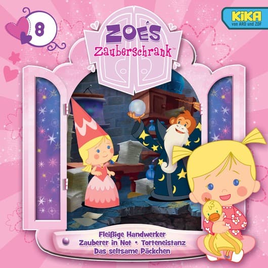 Tonie-Figur Fleißige Handwerker / Zauberer in Not / Torteneistanz / Das seltsame Päckchen aus der Serie Zoés Zauberschrank