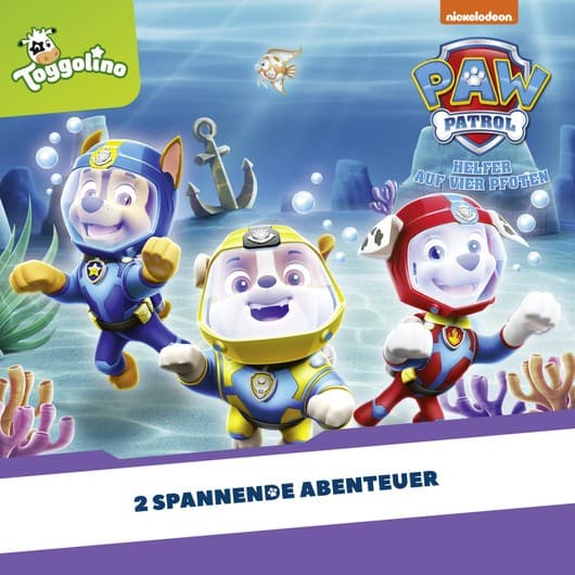 Tonie-Figur Folgen 98-99: Die Fellfreunde retten Wufflantis aus der Serie PAW Patrol