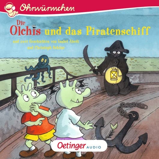 Tonie-Figur Die Olchis und das Piratenschiff und zwei Geschichten von Isabel Abedi und Christoph Schöne aus der Serie Die Olchis