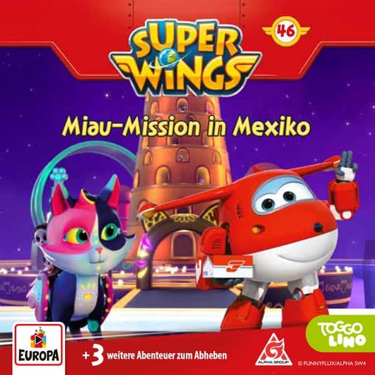 Tonie-Figur Folge 46: Miau-Mission in Mexiko aus der Serie Super Wings
