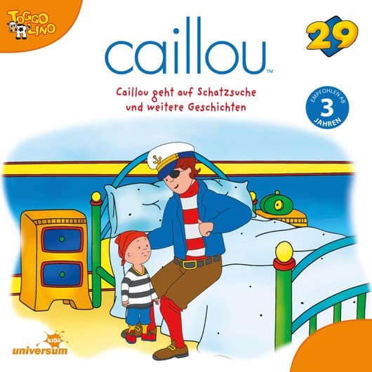 Tonie-Figur Folgen 305-313: Caillou geht auf Schatzsuche aus der Serie Caillou