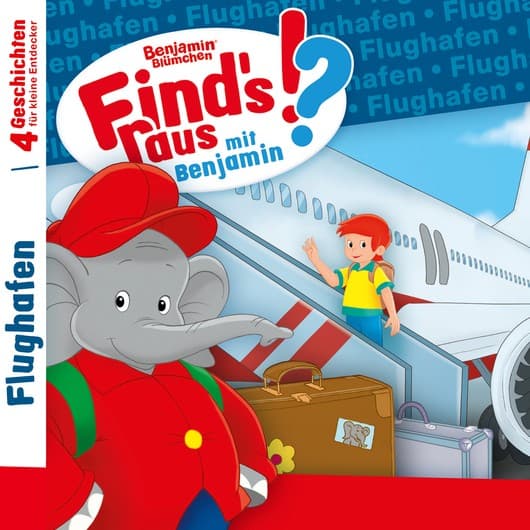 Tonie-Figur Benjamin Blümchen, Find's raus mit Benjamin, Folge 10: Flughafen aus der Serie Benjamin Blümchen